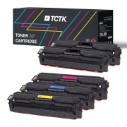 Compatibele vervanging voor Multipack (4) Toners Meerdere kleuren Compatibel met Samsung CLP, CLX, Xpress - Vervangt CLT-C504S (SU025A)